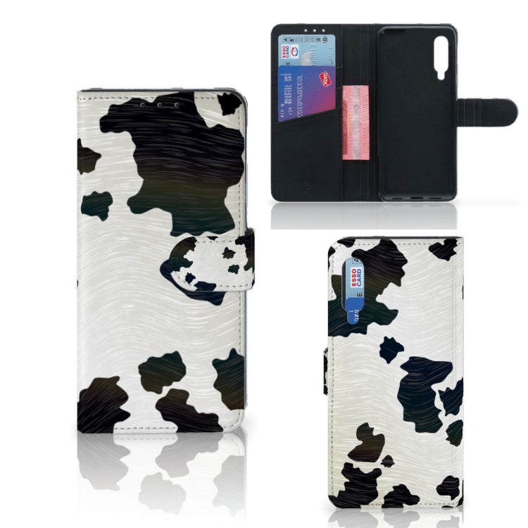 Xiaomi Mi 9 Telefoonhoesje met Pasjes Koeienvlekken