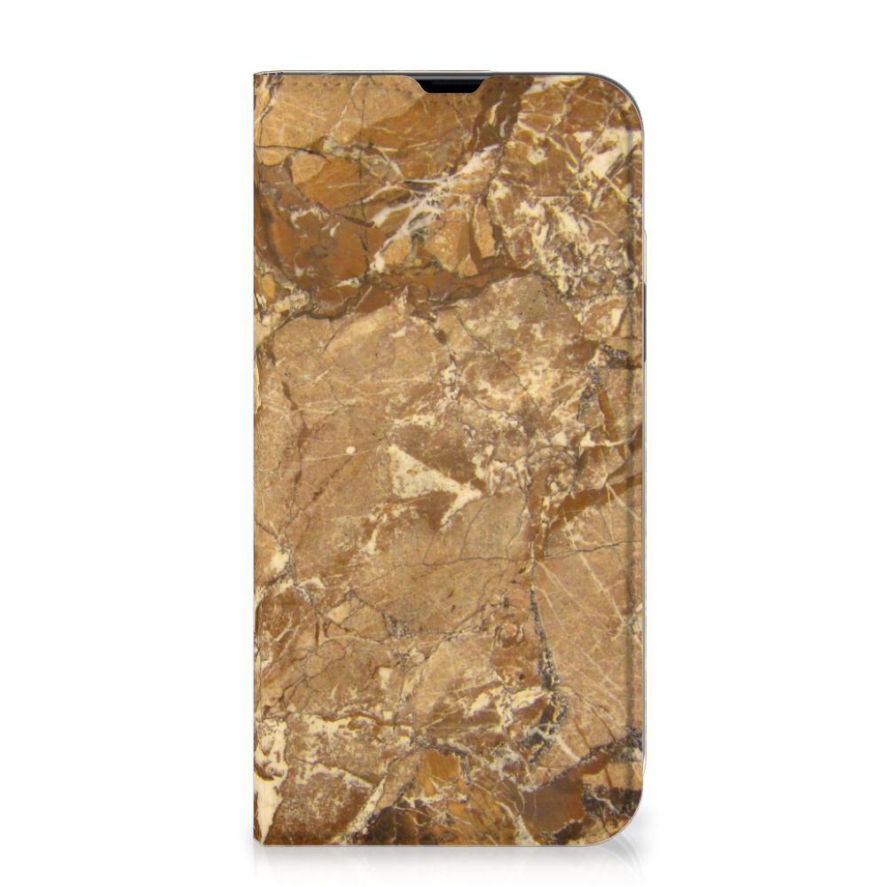 iPhone 13 Pro Max Standcase Marmer Creme - B2C Telecom