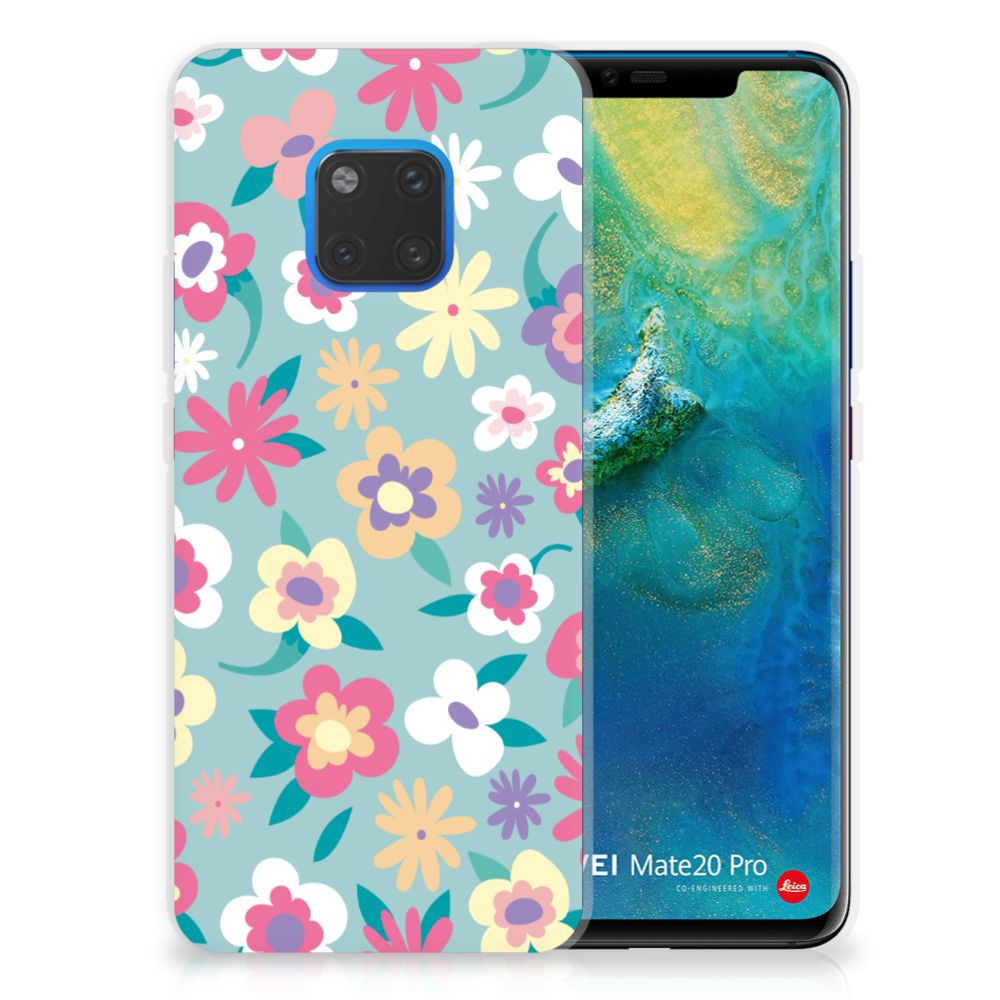 Huawei Mate 20 Pro TPU Case Flower Power