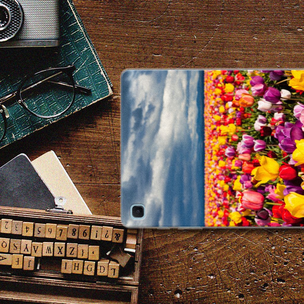 Samsung Galaxy Tab S6 Lite | S6 Lite (2022) Siliconen Hoesje Tulpen