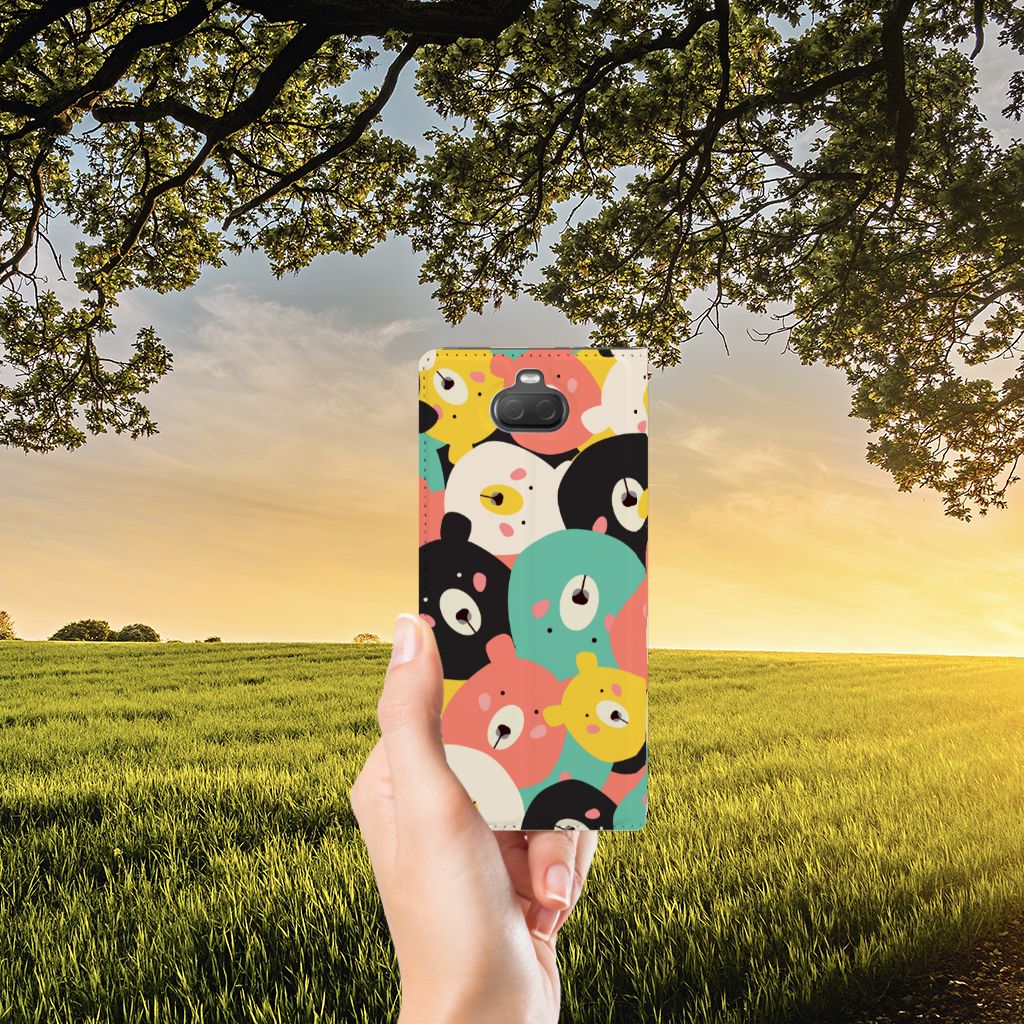 Sony Xperia 10 Plus Magnet Case Bears