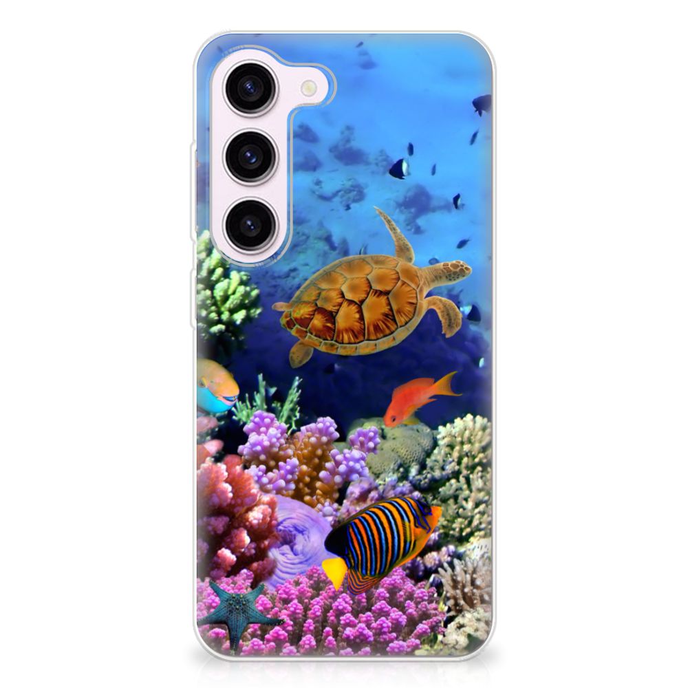 Samsung Galaxy S23 TPU Hoesje Vissen B2C Telecom