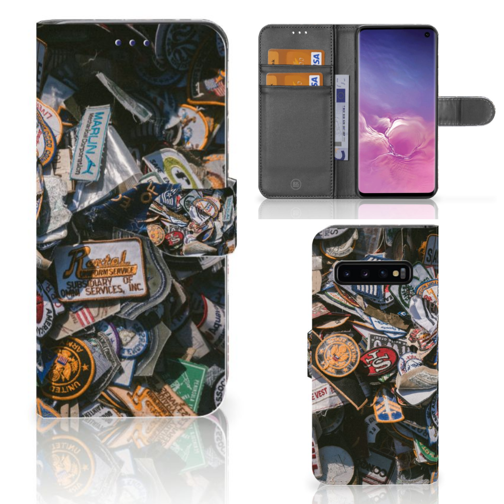 Samsung Galaxy S10 Telefoonhoesje met foto Badges