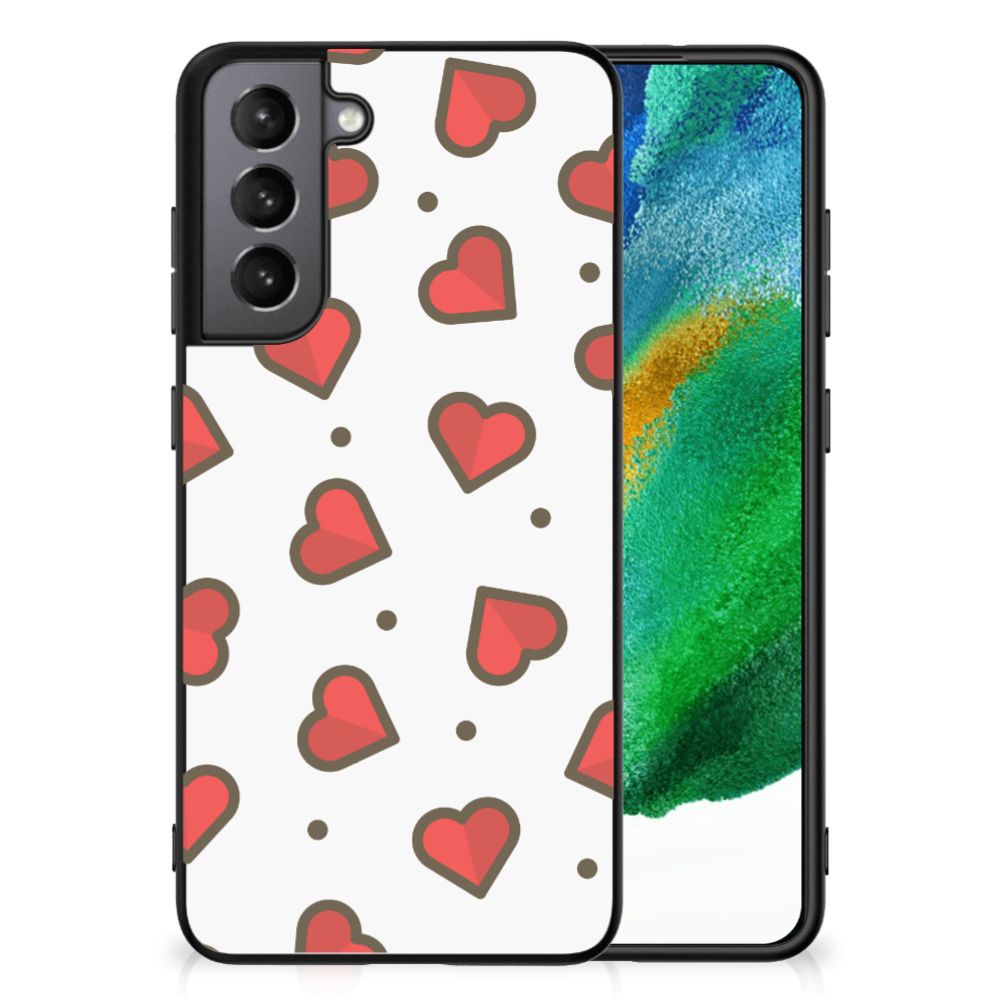 Samsung Galaxy S21FE Back Case Hearts