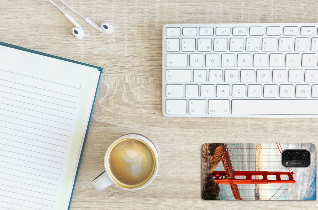 OPPO A54 5G | A74 5G | A93 5G Book Cover Golden Gate Bridge - B2C Telecom