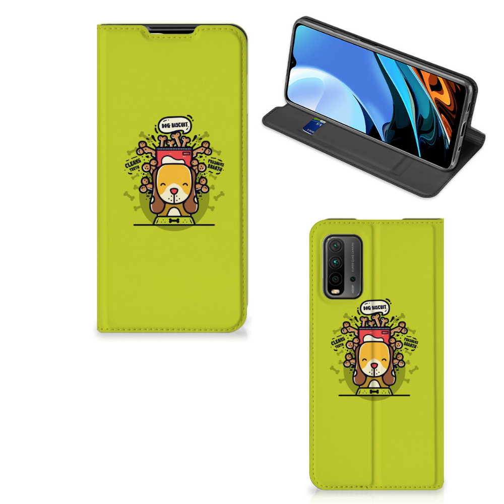 Xiaomi Poco M3 | Redmi 9T Magnet Case Doggy Biscuit - B2C Telecom