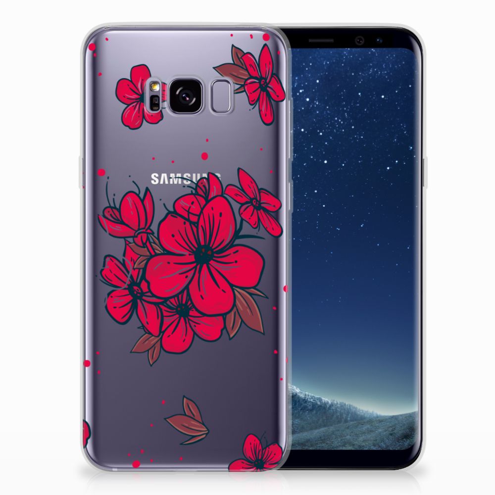Samsung Galaxy S8 Plus TPU Case Blossom Red