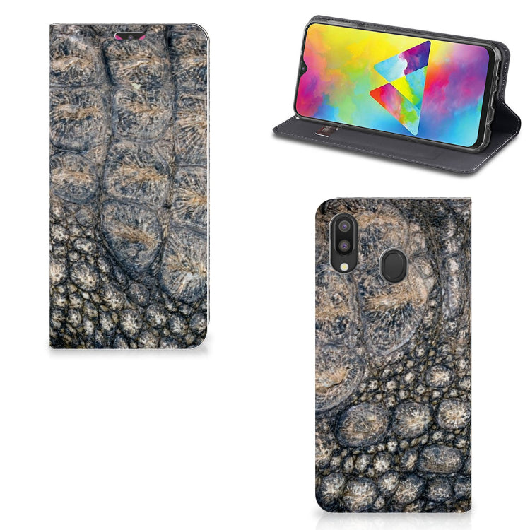Samsung Galaxy M20 Hoesje maken Krokodillenprint