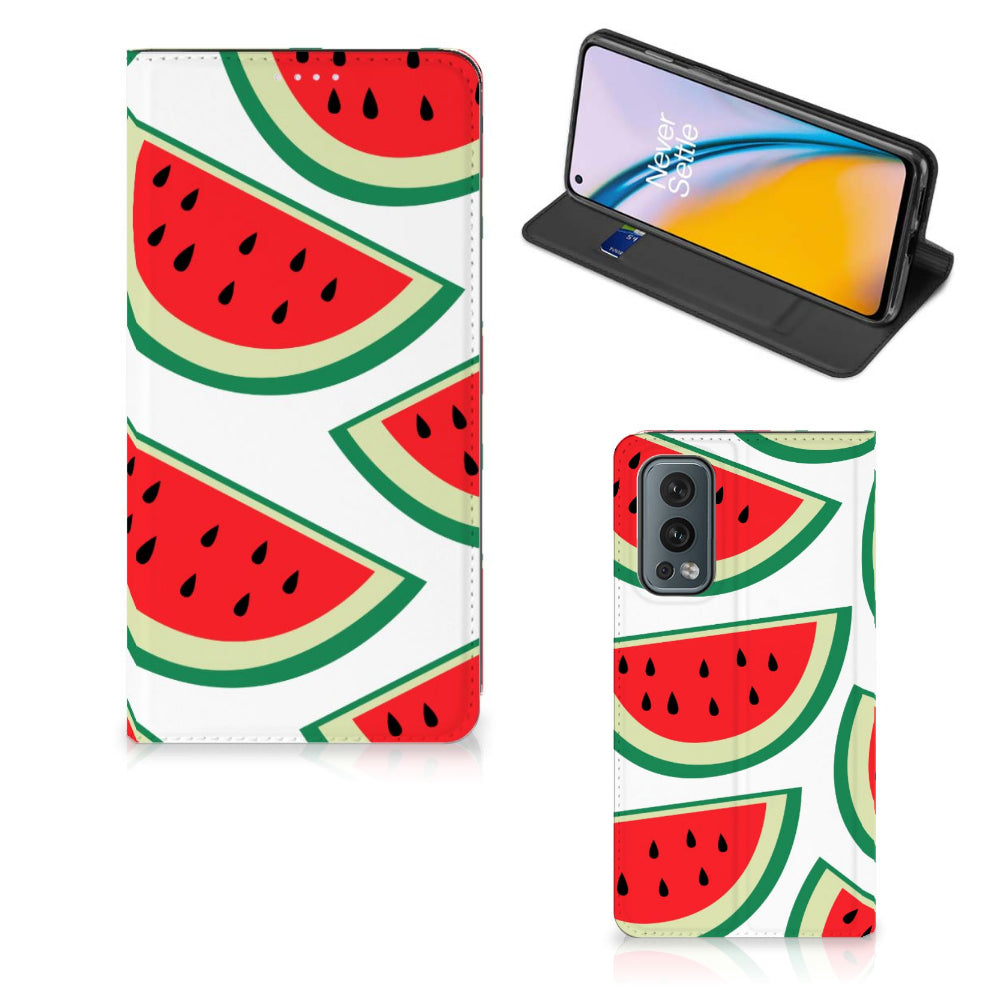 OnePlus Nord 2 5G Flip Style Cover Watermelons
