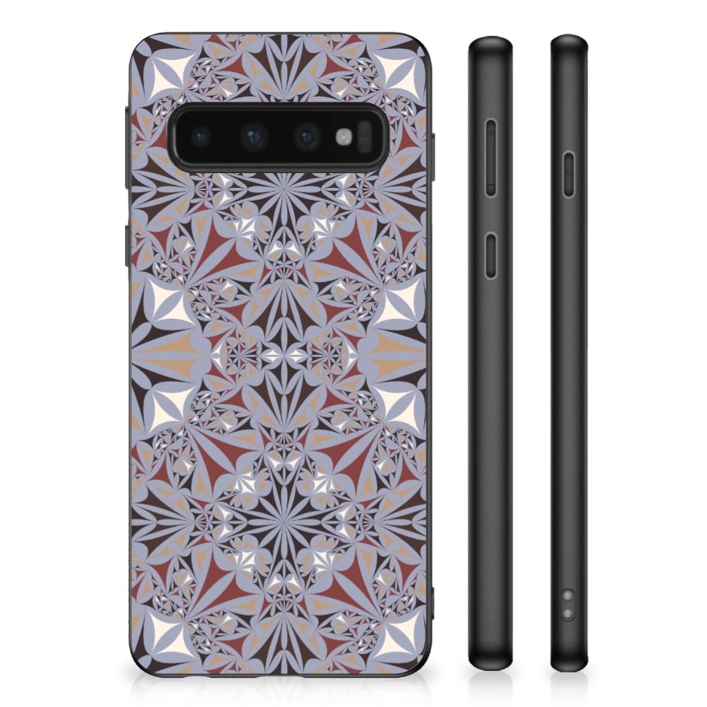 Samsung Galaxy S10 Gripcase Flower Tiles