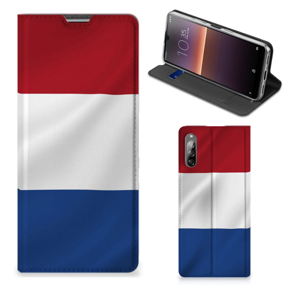 Sony Xperia L4 Standcase Nederlandse Vlag