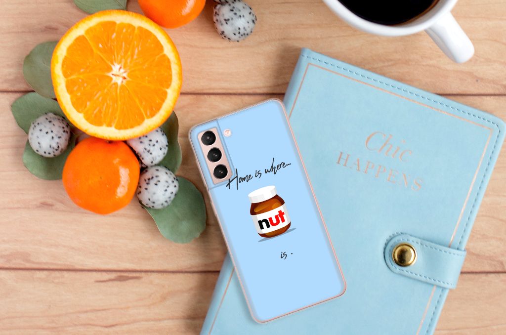 Samsung Galaxy S21 Siliconen Case Nut Home B2C Telecom