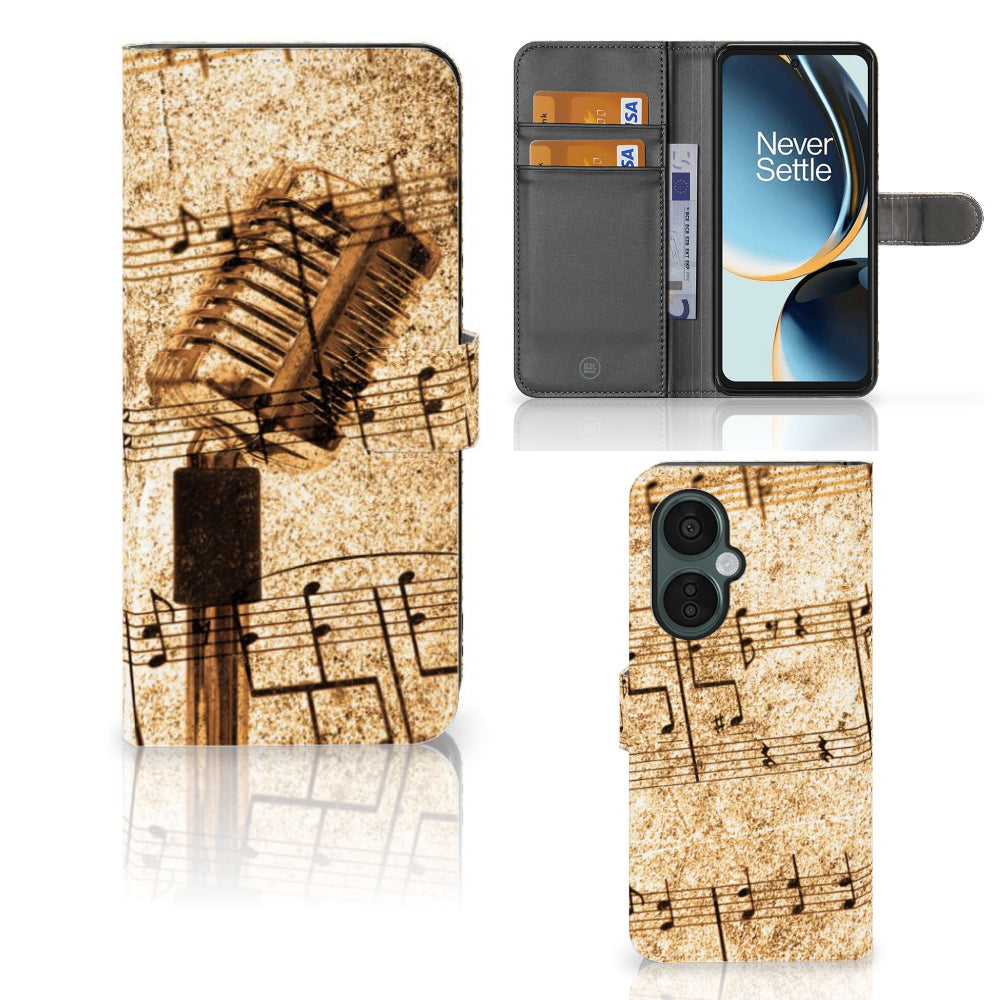 OnePlus Nord CE 3 Lite Telefoonhoesje met foto Bladmuziek