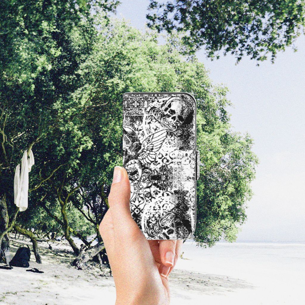 Telefoonhoesje met Naam Apple iPhone 11 Pro Skulls Angel