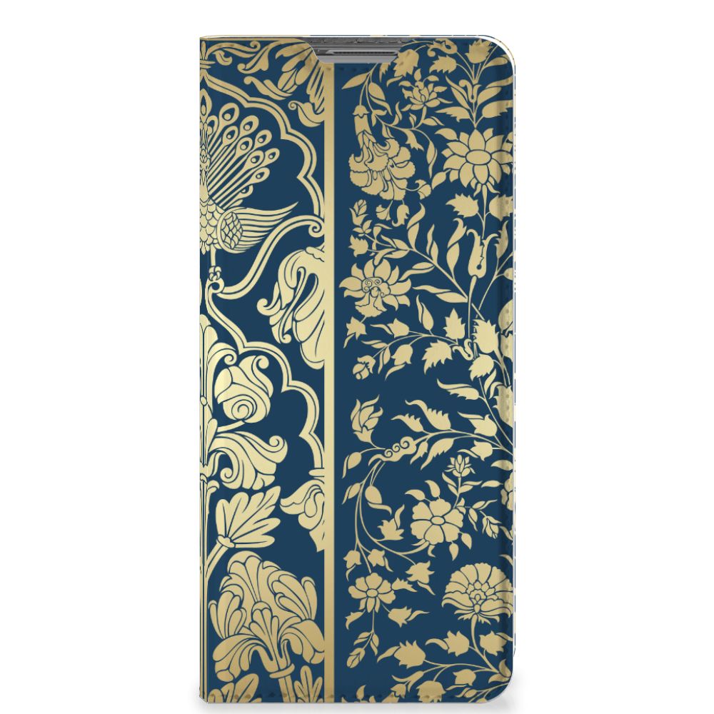 OPPO Find X5 Smart Cover Beige Flowers - B2C Telecom