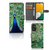 Samsung Galaxy A14 5G Telefoonhoesje met Pasjes Pauw, kleurrijk en duurzaam design met magnetische sluitclip.
