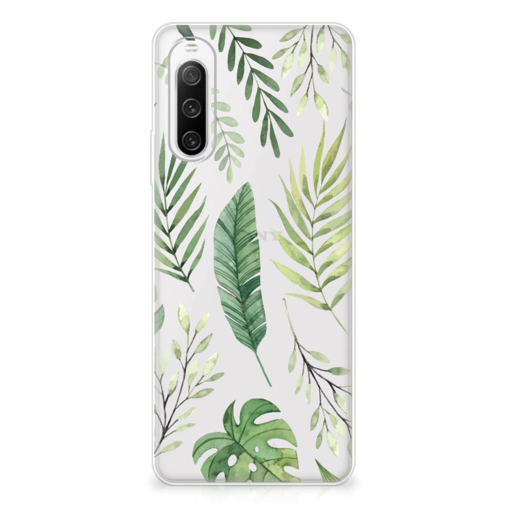 Sony Xperia 10 IV TPU Case Leaves