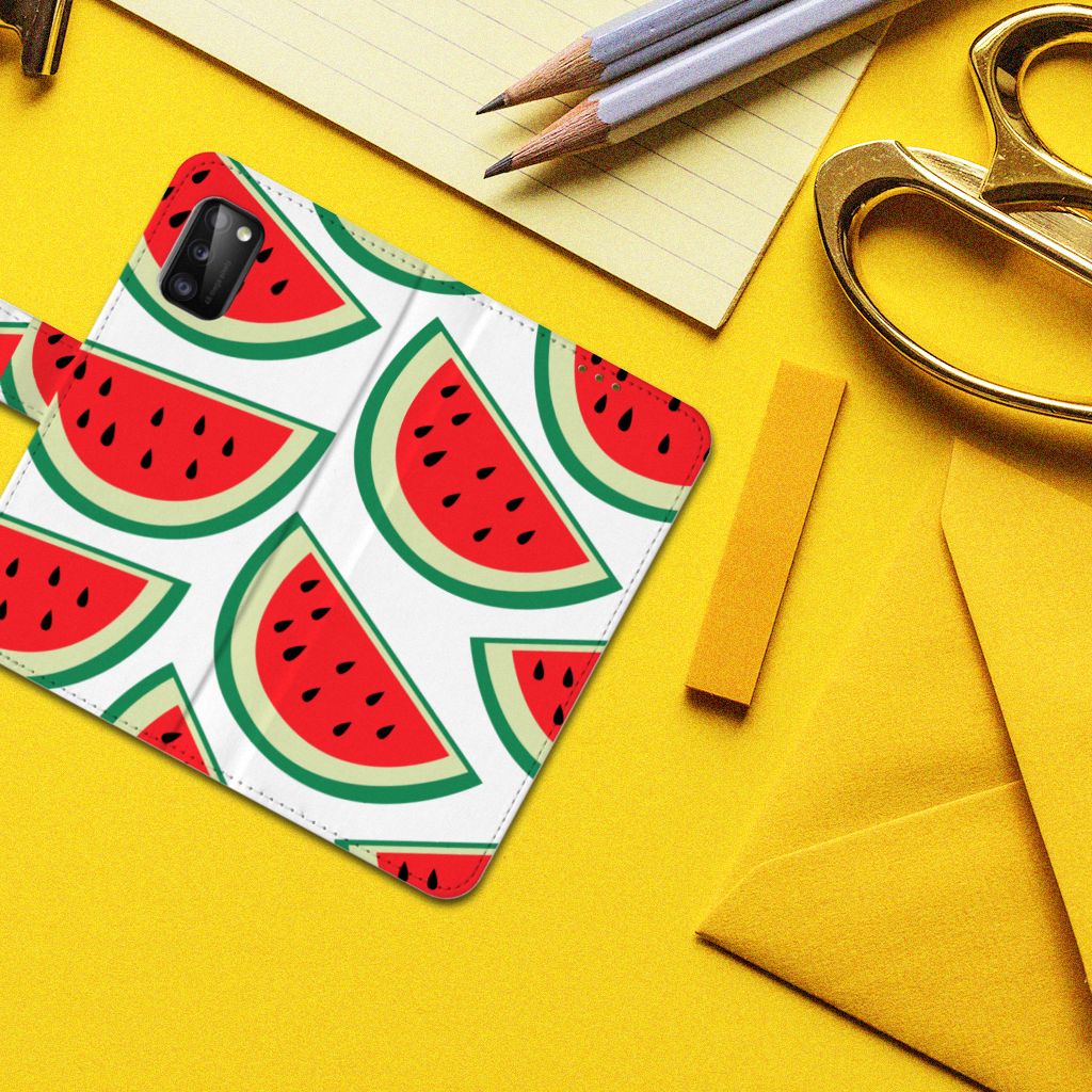 Samsung Galaxy A41 Book Cover Watermelons