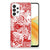 Silicone Back Case Samsung Galaxy A33 5G Angel Skull Rood B2C Telecom