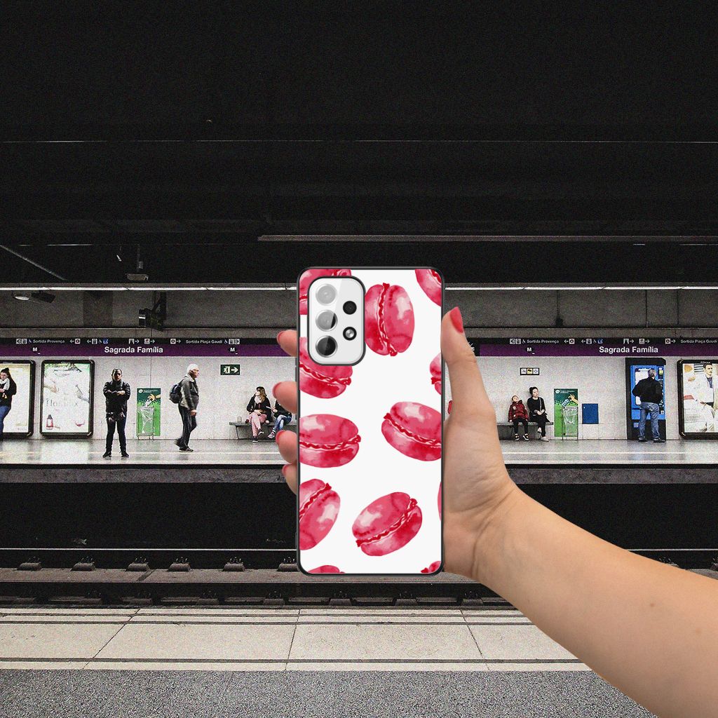 Samsung Galaxy A53 Back Cover Hoesje Pink Macarons B2C Telecom
