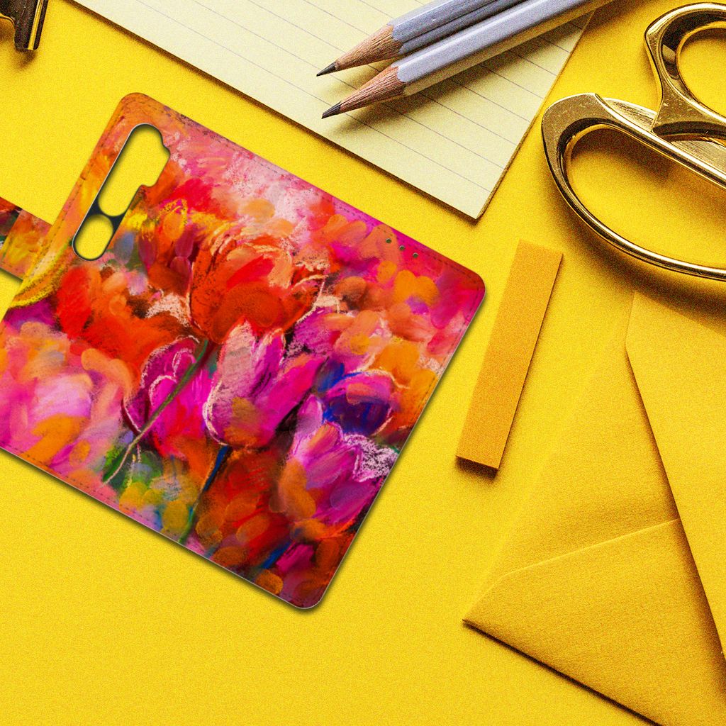 Hoesje Xiaomi Mi Note 10 Pro Tulips