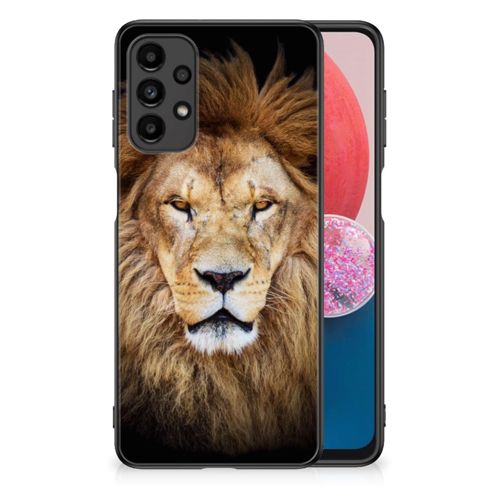 Samsung Galaxy A13 4G Dierenprint Telefoonhoesje Leeuw B2C Telecom