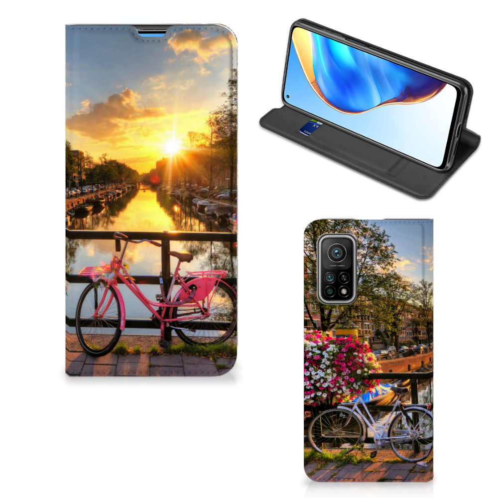 Xiaomi Mi 10T | 10T Pro Book Cover Amsterdamse Grachten - B2C Telecom
