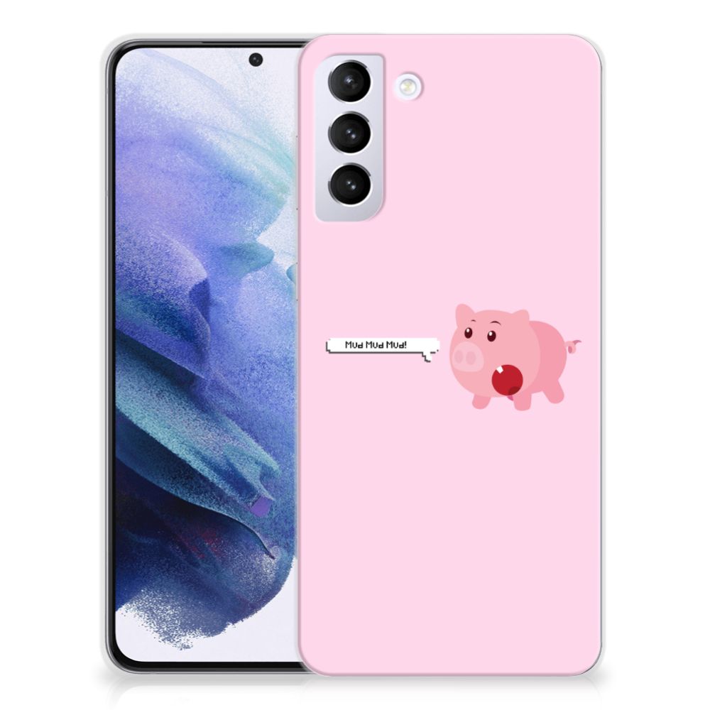 Samsung Galaxy S21 Plus Telefoonhoesje met Naam Pig Mud B2C Telecom