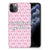 Apple iPhone 11 Pro Max Silicone-hoesje Flowers Pink DTMP