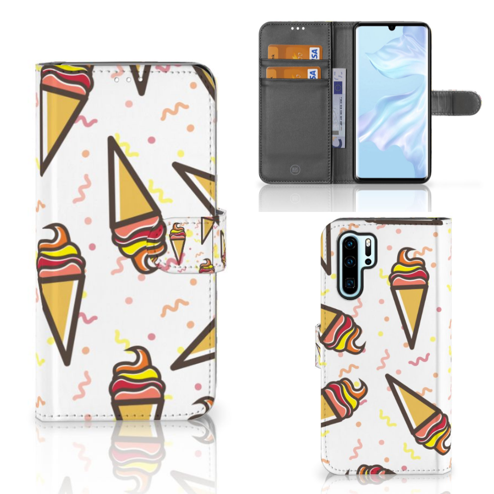 Huawei P30 Pro Book Cover Icecream