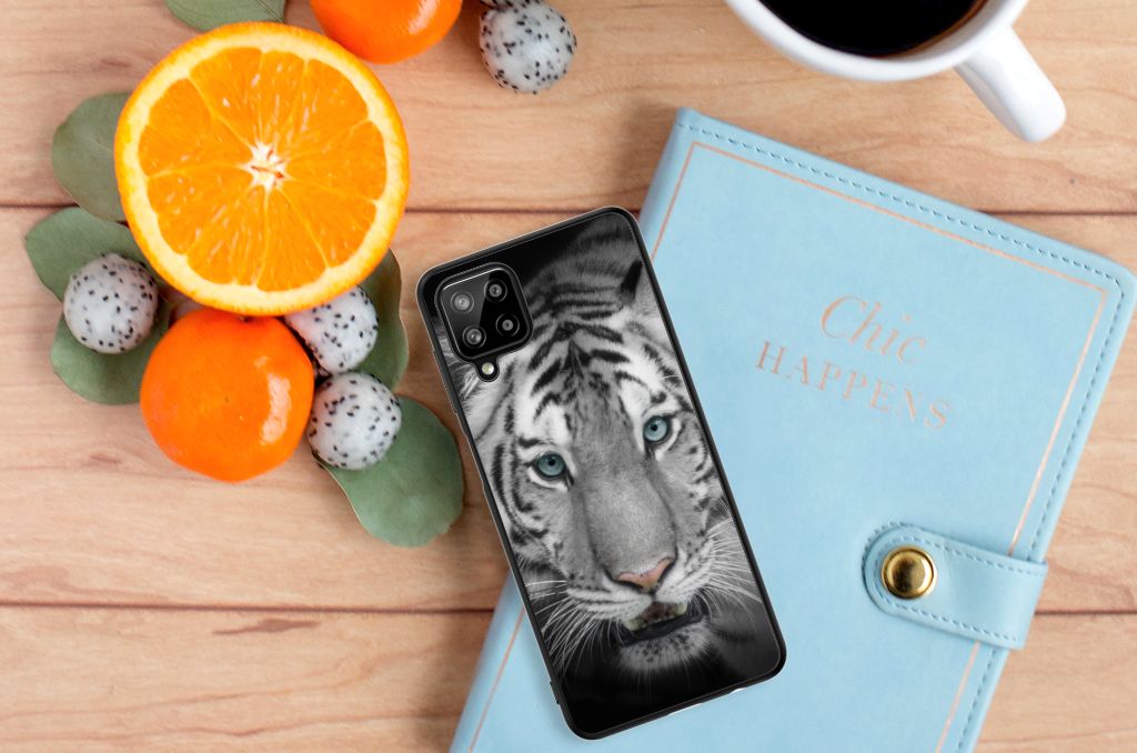 Samsung Galaxy A12 Dierenprint Telefoonhoesje Tijger B2C Telecom