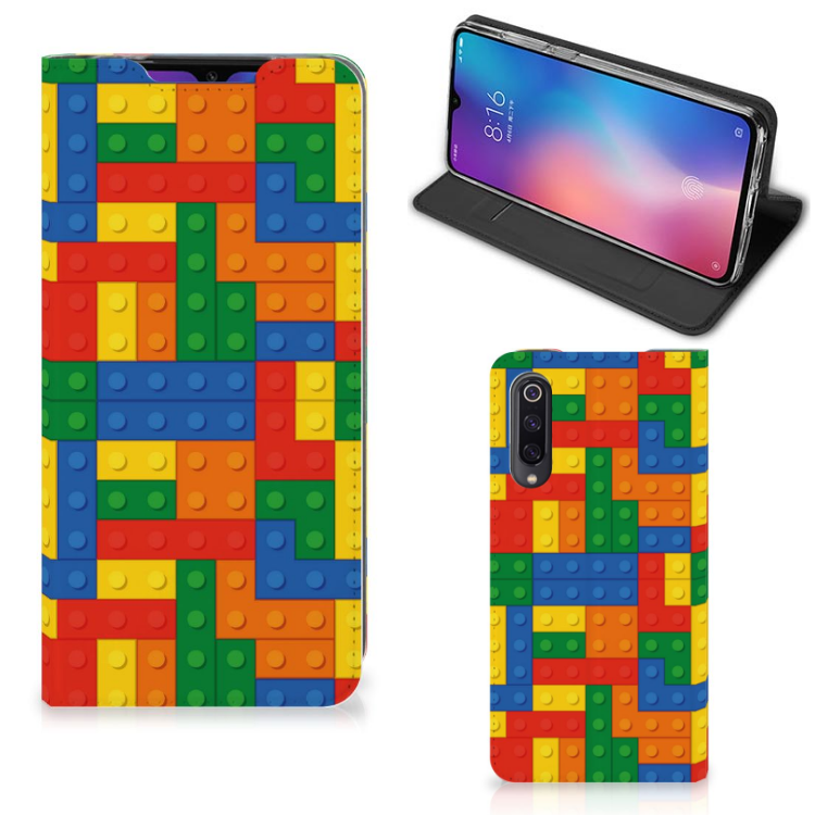 Xiaomi Mi 9 Hoesje met Magneet Blokken
