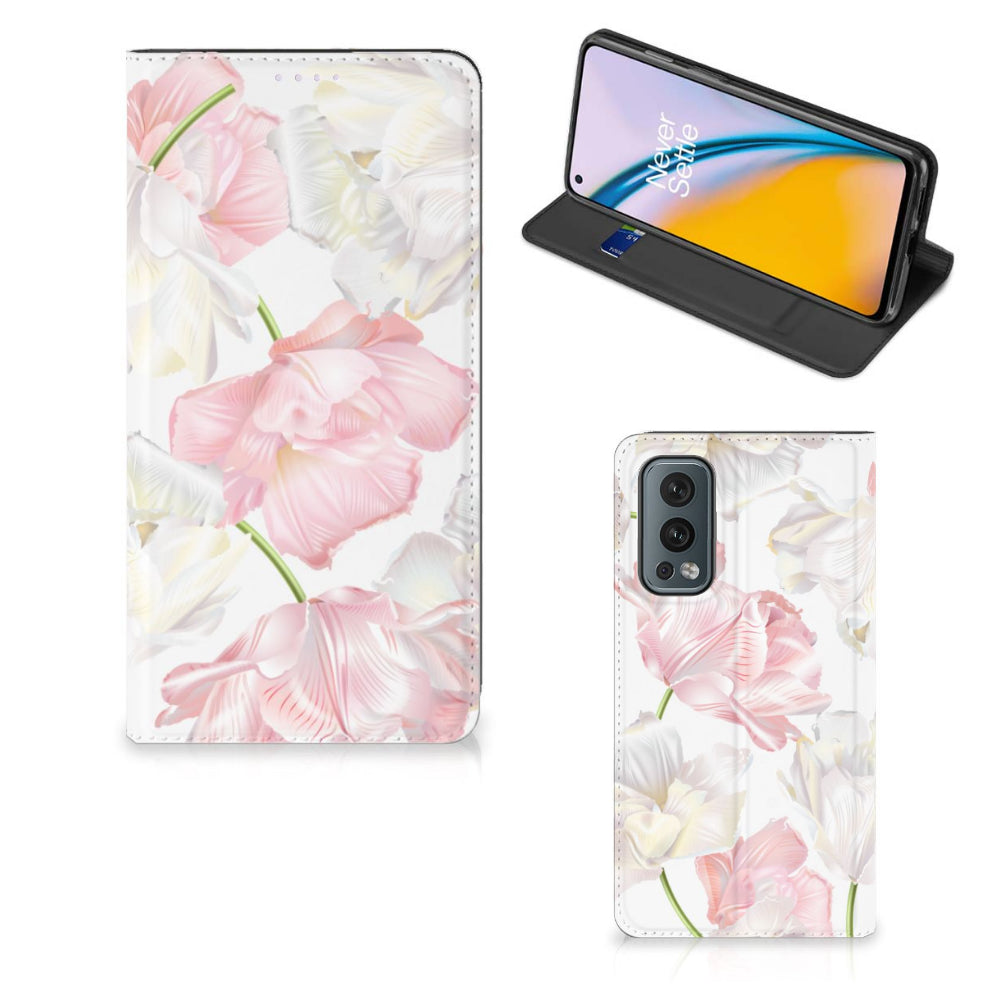 OnePlus Nord 2 5G Smart Cover Lovely Flowers