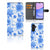 Hoesje voor Samsung Galaxy A15 Flowers Blue