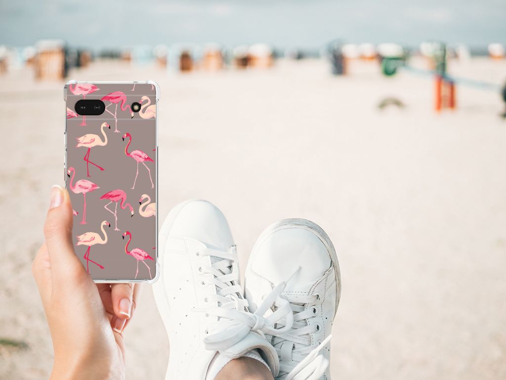 Google Pixel 6A Case Anti-shock Flamingo B2C Telecom