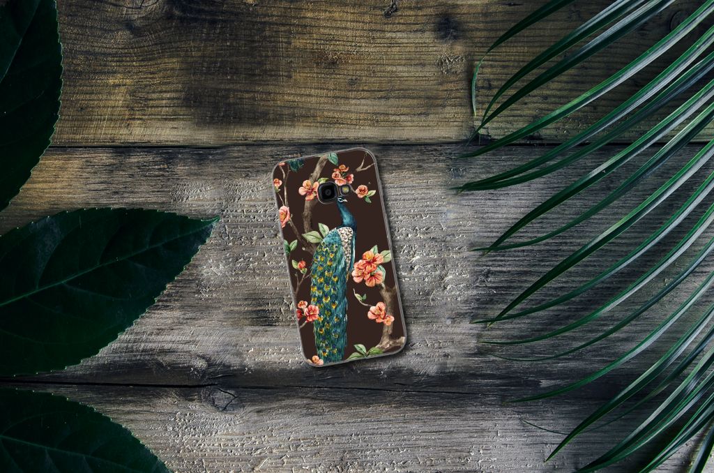 Samsung Galaxy Xcover 4 | Xcover 4s TPU Hoesje Pauw met Bloemen