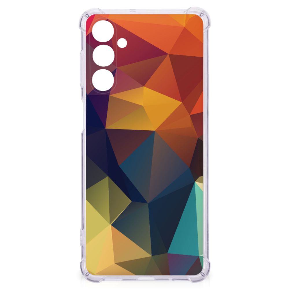Samsung Galaxy M54 Shockproof Case Polygon Color B2C Telecom