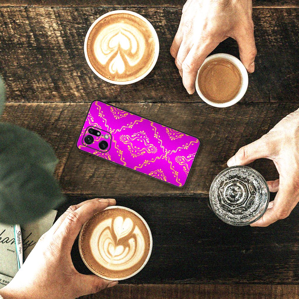 Back Cover OPPO Find X5 Pro Barok Roze B2C Telecom