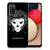 Silicone Back Case Samsung Galaxy A02s Skull Hair