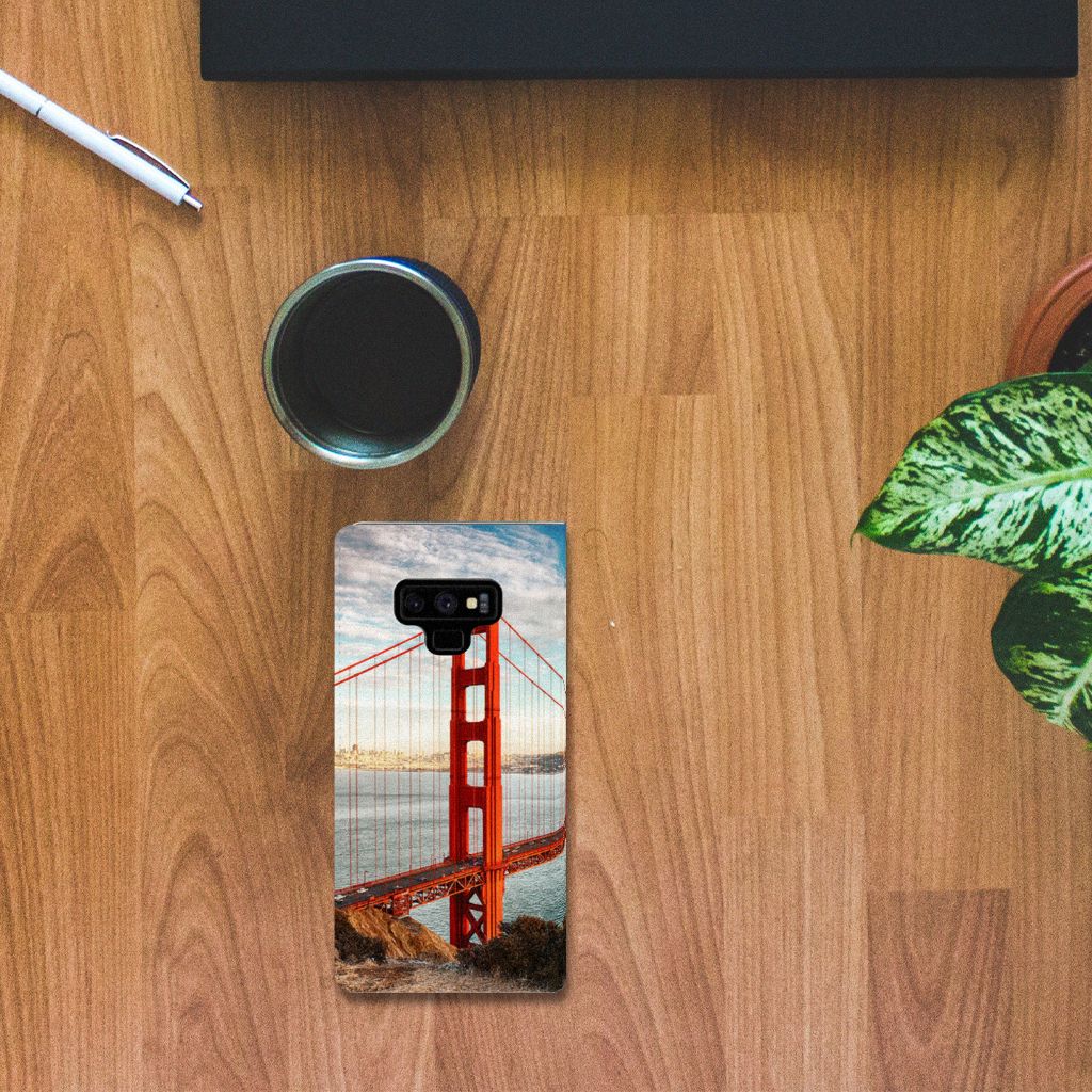 Samsung Galaxy Note 9 Book Cover Golden Gate Bridge