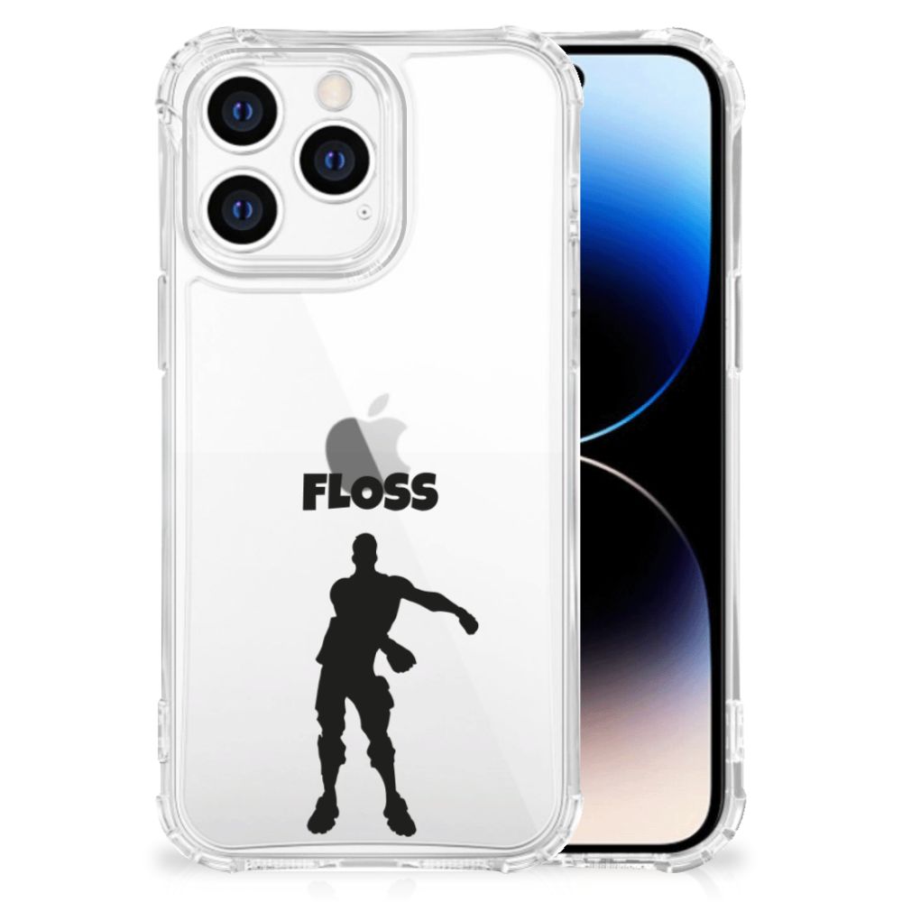 iPhone 14 Pro Stevig Bumper Hoesje Floss