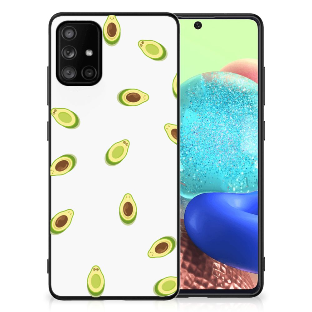 Samsung Galaxy A71 Back Cover Hoesje Avocado