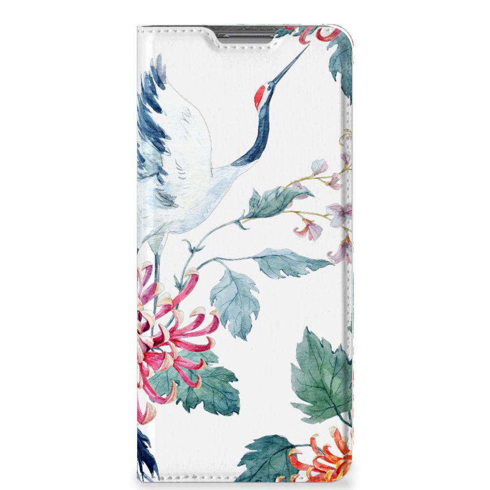 OPPO Find X5 Hoesje maken Bird Flowers - B2C Telecom