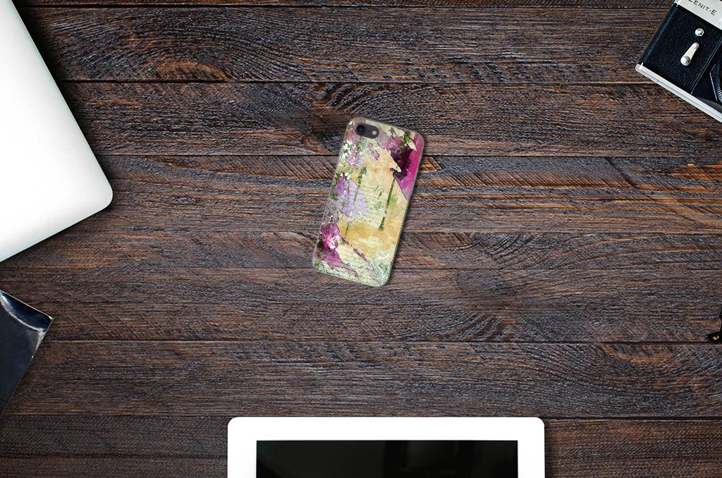 Hoesje maken iPhone SE 2022 | SE 2020 | 8 | 7 Letter Painting