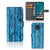 Nokia G50 Book Style Case Wood Blue