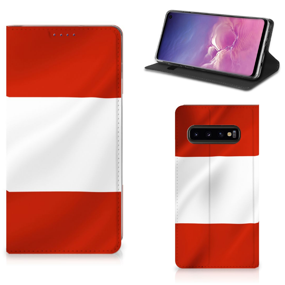Samsung Galaxy S10 Standcase Oostenrijk