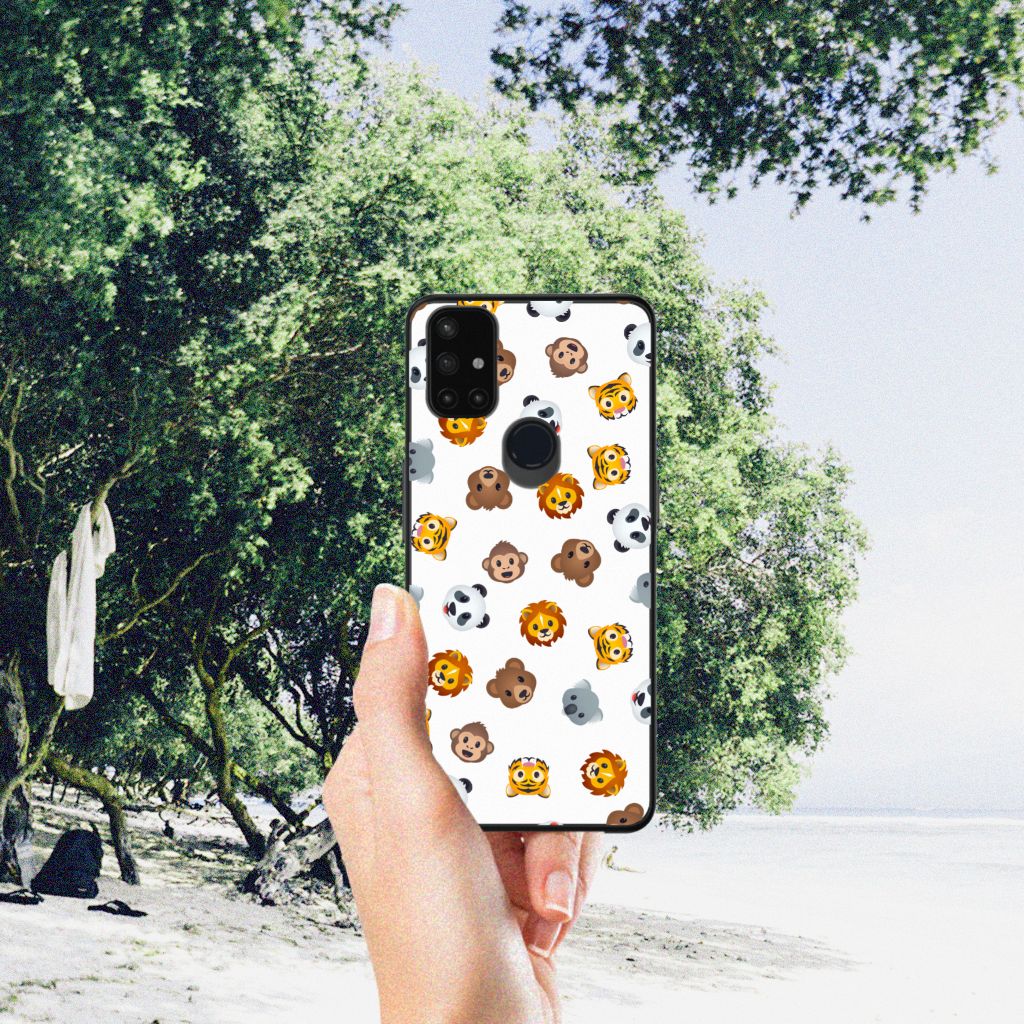 Back Case voor OnePlus Nord N10 5G Dieren Emojis B2C Telecom