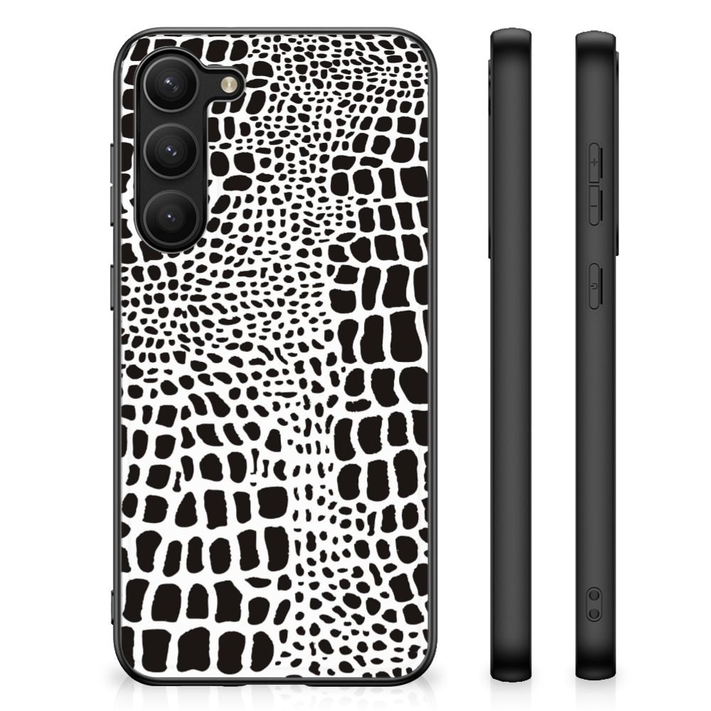 Samsung Galaxy S23 Plus Dierenprint Telefoonhoesje Slangenprint