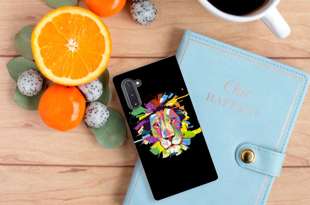Samsung Galaxy Note 10 Magnet Case Lion Color