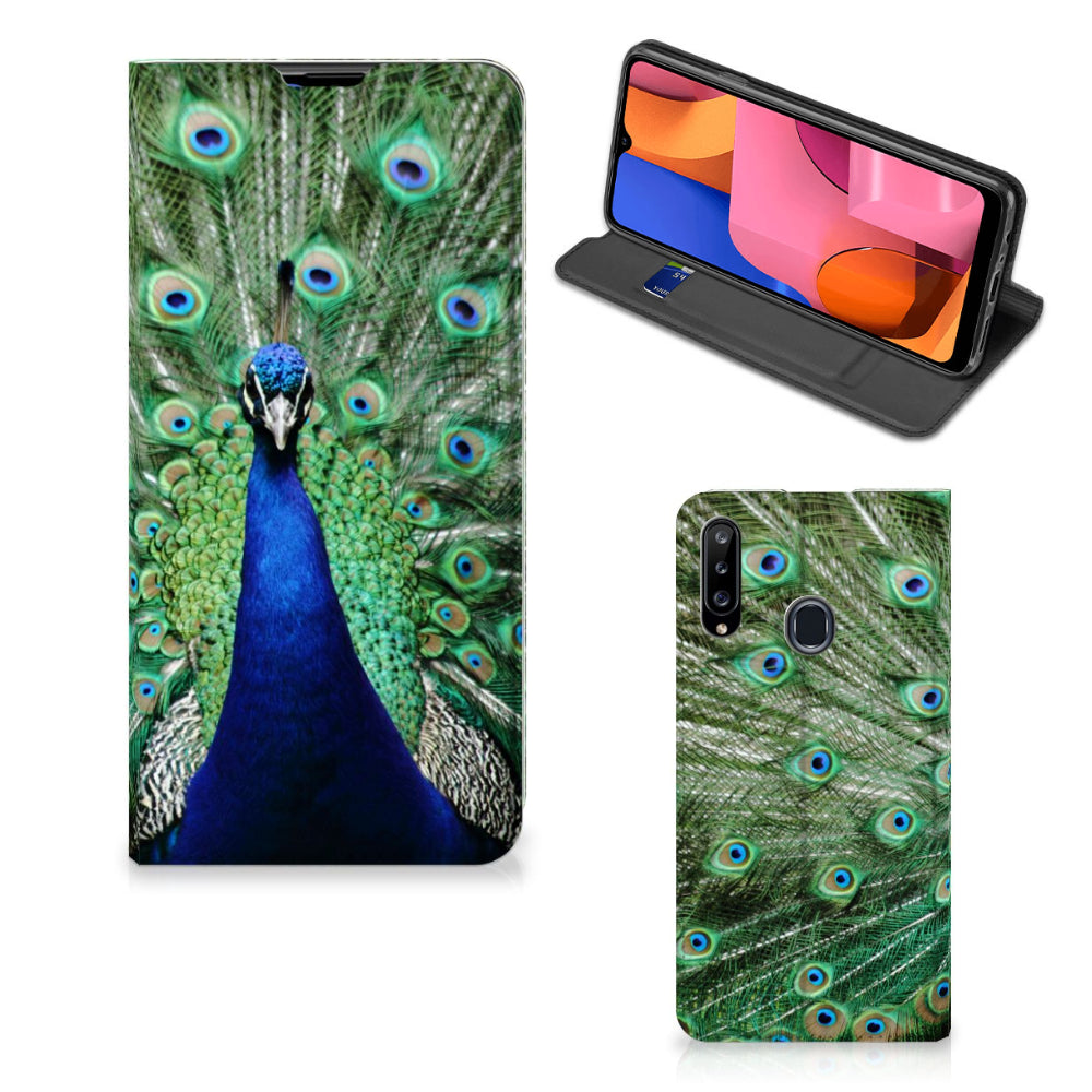 Samsung Galaxy A20s Hoesje maken Pauw